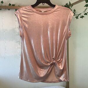 Pink Glittery Top